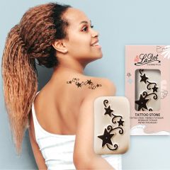 Ladot &ndash; Deluxe Set 4 &ndash; medium tribal star & rhinestones