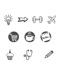 Little NIO – Journaling Starter SET – Includes Stamp & Bullet Journal Design