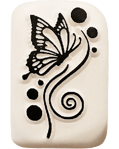 Ladot stone – medium – Curly butterfly