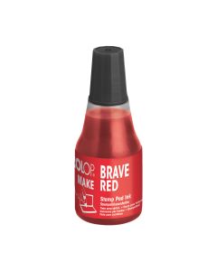COLOP MAKE - Refill ink - brave red - 0.84 oz
