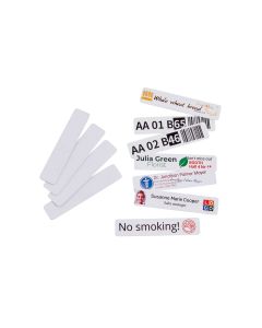 e–mark® plastic adhesive sign – 3 10/64“ x 45/64“