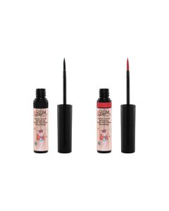 Ladot &ndash; Temporary Tattoo Liner Set Black & Red 