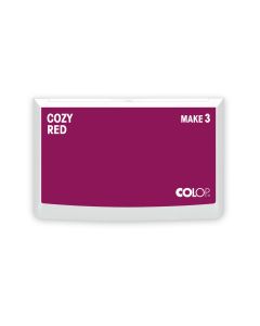COLOP MAKE 3 Ink Pad – cozy red